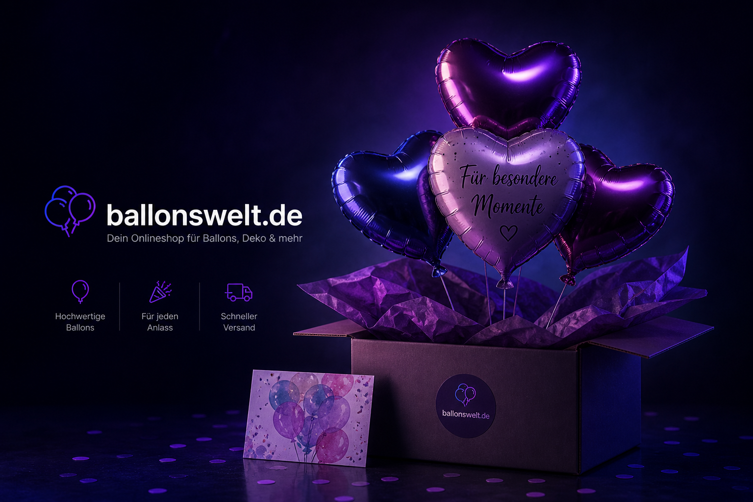 Ballonswelt – E-Commerce Shop